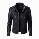 New Women's Leather Jackets Plus Velvet Jackets Fashion PU Ladies Leather Jackets